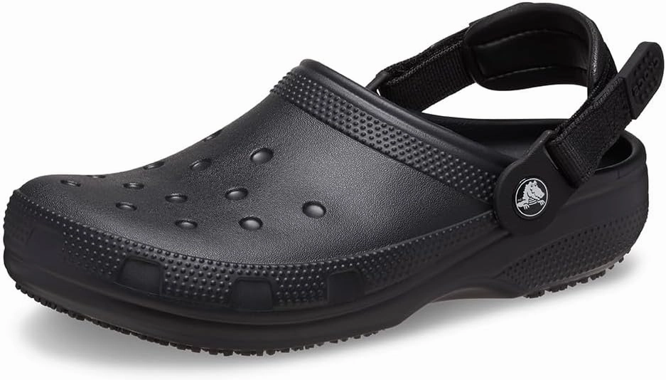 Crocs Unisex-Adult Classic Work Clogs, Slip Resistant Shoes