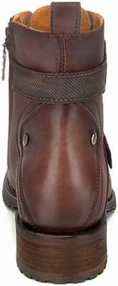 Cuadra Men's Boot in Genuine Leather with Zipper Brown