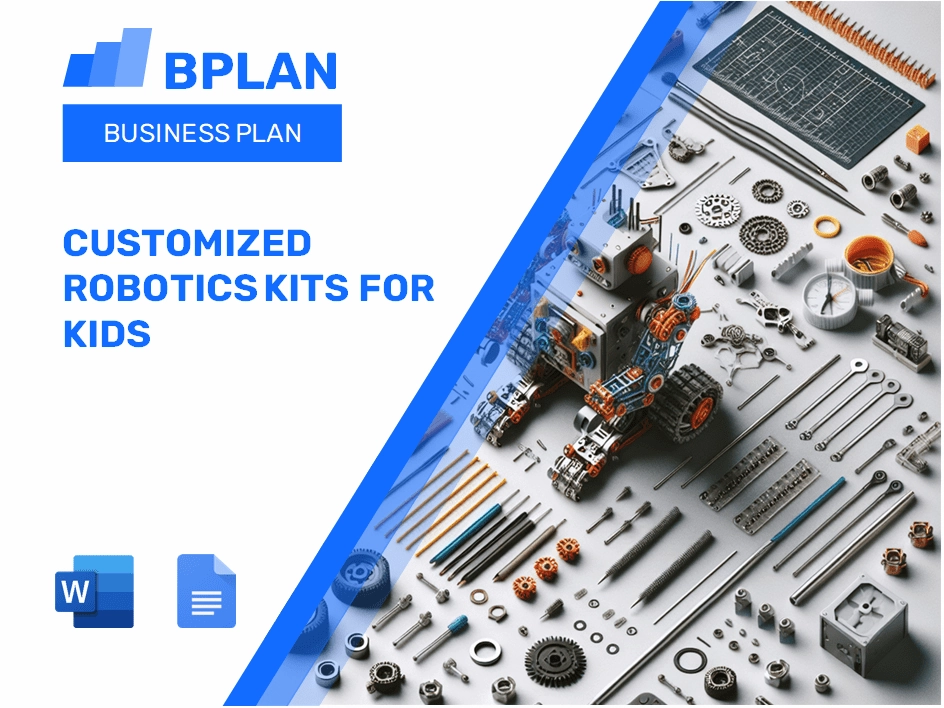 Customized Robotics Kits For Kids Business Plan