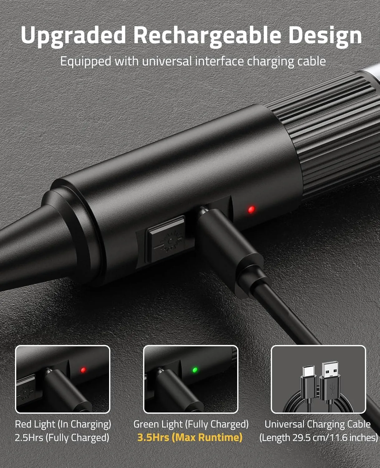 CVLIFE Rechargeable Laser Bore Sight Kit, Green/Red Bore Sight Kit for .17 to 12GA Caliber Rifles Pistols Handgun, Hunting Laser Boresighter Kit with 16pcs Adapters and Arbor