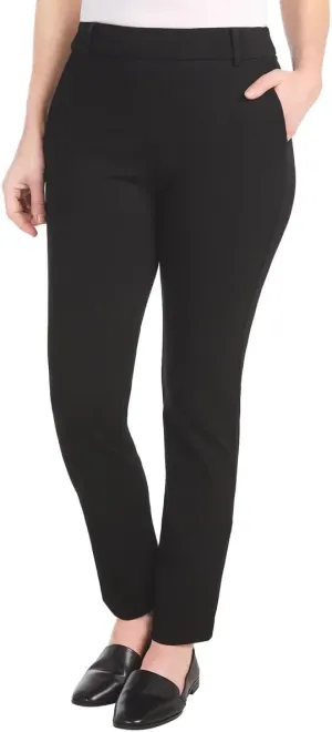 Dalia Ladies' Twill Ponte Pant with Pull-On