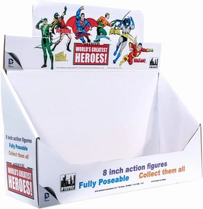 DC Comics Retro Style Boxed 8 Inch Action Figures: Display Box Only