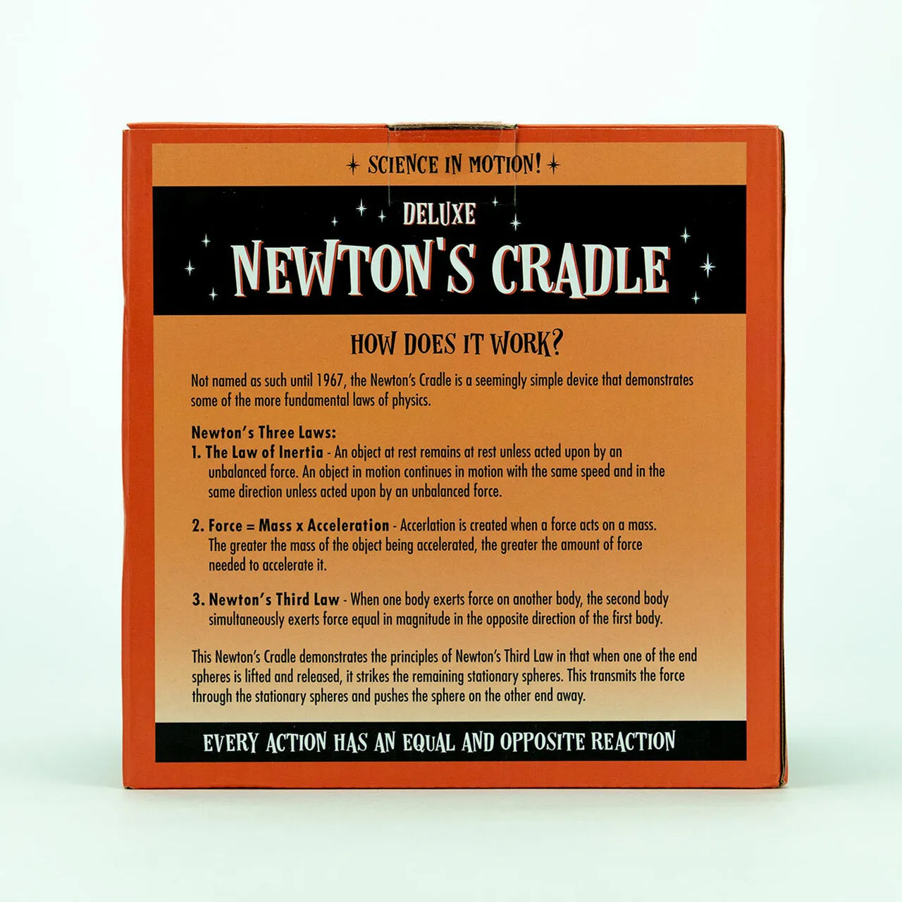 Deluxe Newton's Cradle