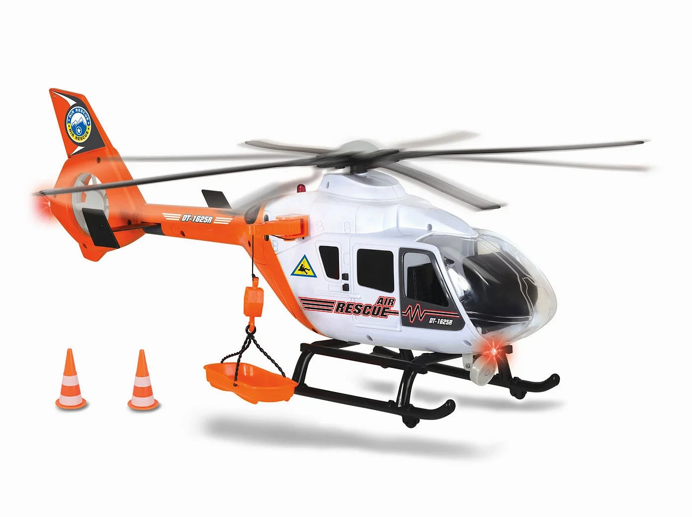 DICKIE Toys Rescue Helicopter with Lights and Sounds 64cm
