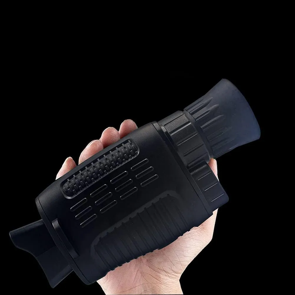 Digital Infrared Binoculars 5X Digital Zoom Strong Infrared Spotlight Rechargeable Black