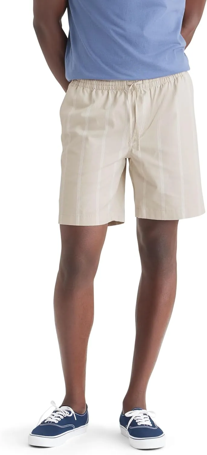 DOCKERS Mens Ultimate Straight Fit 7.5" Pull on Shorts With Supreme Flex