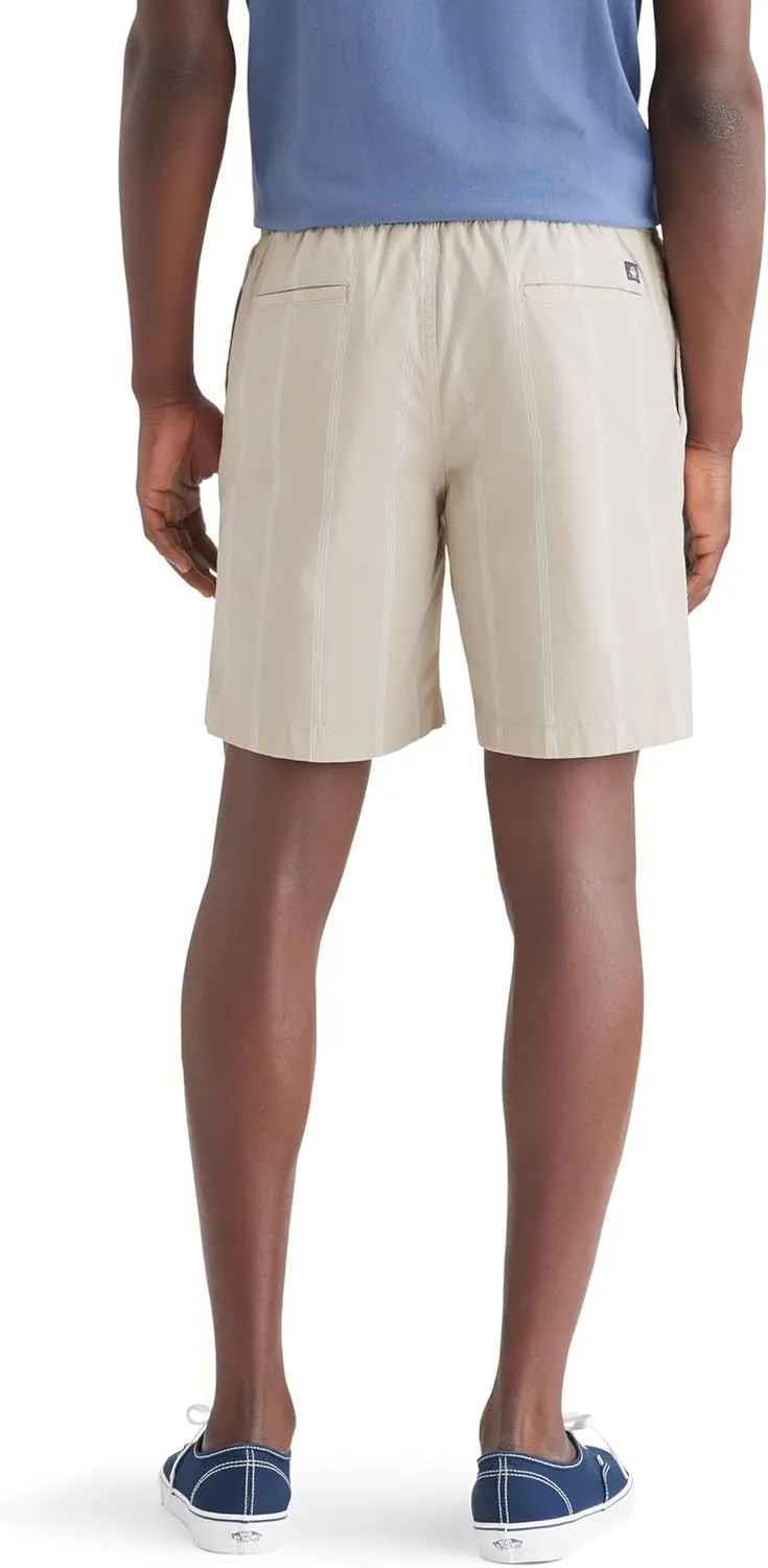 DOCKERS Mens Ultimate Straight Fit 7.5" Pull on Shorts With Supreme Flex