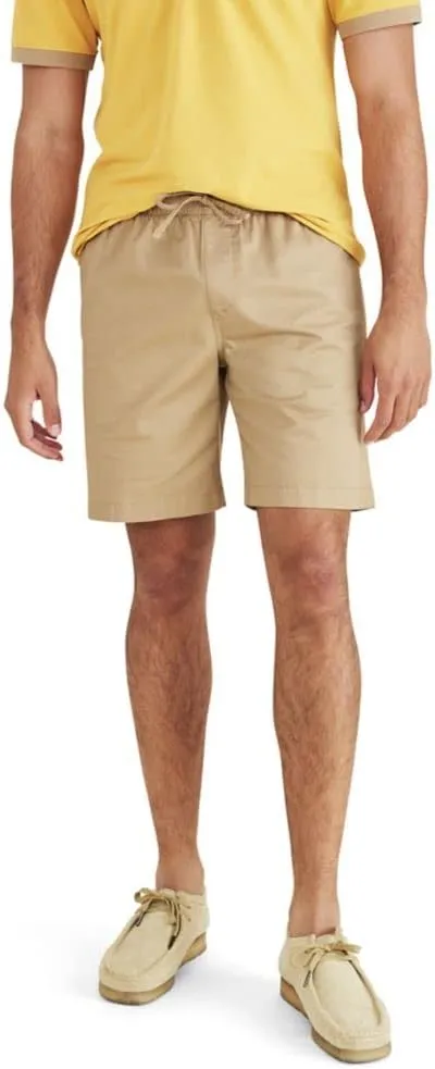 DOCKERS Mens Ultimate Straight Fit 7.5" Pull on Shorts With Supreme Flex