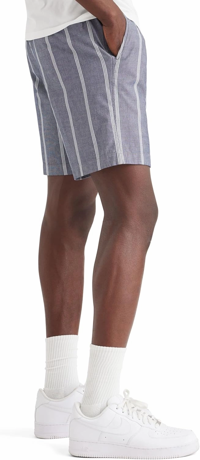 DOCKERS Mens Ultimate Straight Fit 7.5" Pull on Shorts With Supreme Flex