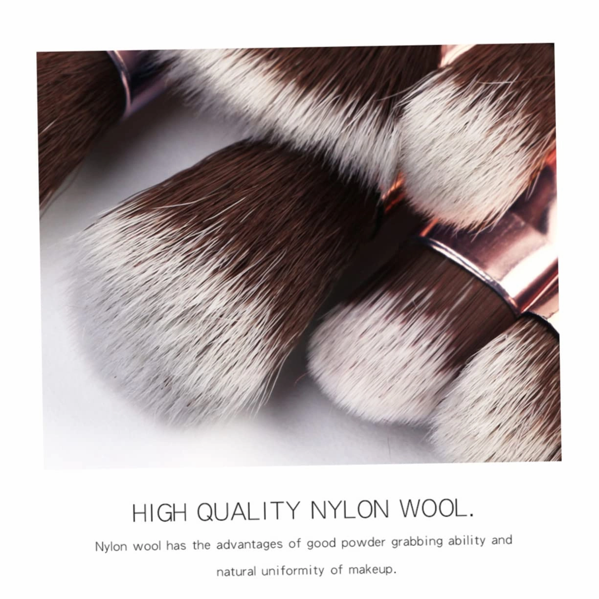 DOITOOL 2sets Eyeshadow Brush Women Multifunctional Makeup Tool Kit Rose Gold Accents Cosmetic Brushes for Daily Use Beginners Makeup