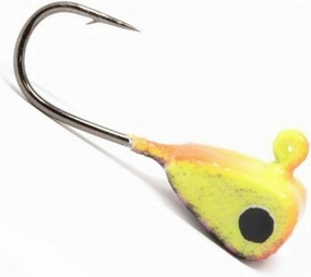 Drop Kick 3/64 Oz Glow Purple Tiger Ice Fishing Jig Highly Efficient Lures for Various Kinds of Fish Jagg0le0996