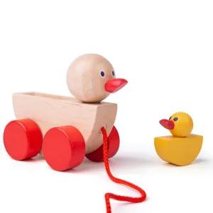 Duck Wooden Pull Along Toy