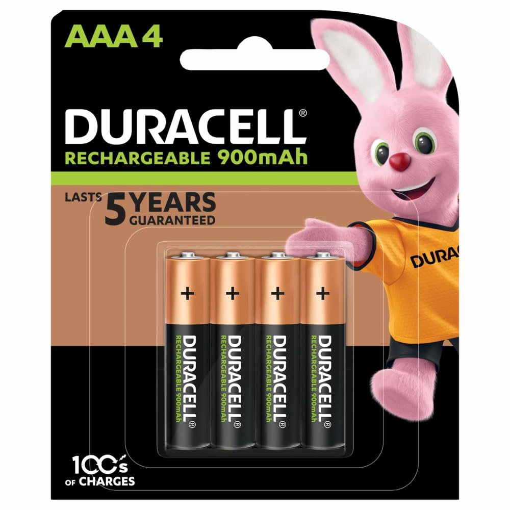 Duracell Rechargeable AAA 4 900mAh