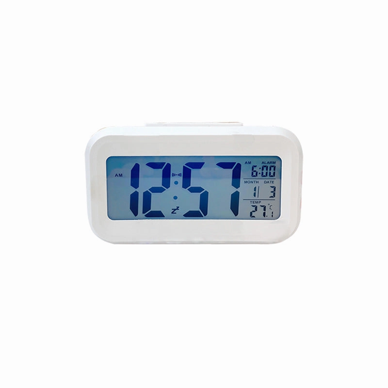 Electronic Alarm Clock Student Smart Dormitory Bedside Alarm Clock Girl Desktop Multi-Function Clock