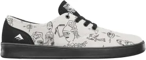 Emerica Men's The Romero Laced X Toy Machine Shoes,12,Tan/Black