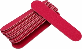 Emery Boards Nail Care kit with Nail File Buffer, 100Pcs Wood Mini Nail File 180/240Pedicure Manicure Salon Polish Nail Care Tools Set 9 * 2cm