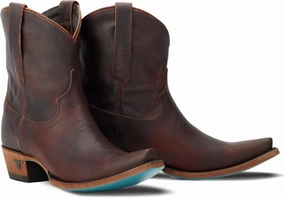Emma Jane Bootie - Cognac