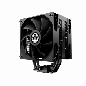 ENERMAX ETS-T41D CPU Cooler, Digital Status Display, 2X 120 mm PWM Fan Forward-Reverse Blade, FDB Bearings, 4X 6 mm Painted Heatpipes, TDP 220W , Includes Dow Corning TC-5888, AMD AM5/AM4 Intel