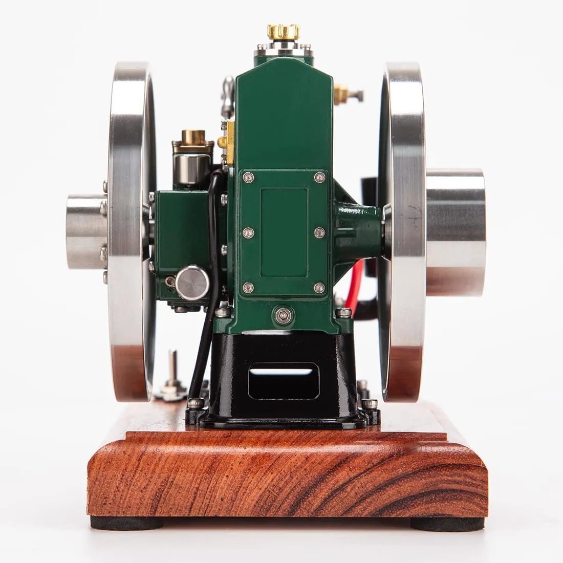 Engine Kit for Adults, 1/8 Scale Engine Model Kit That Runs, Engine Motor Model Educational Physics Experiment STEM Model - RTR