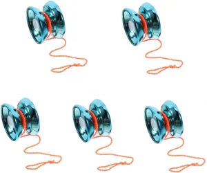 ERINGOGO 5 Sets Yo-yo Outside Toys Ball Toy Outdoor Toy Unresponsive Yoyo Professional Plaything Beginner Yoyo Balls Professional Unresponsive Yoyo Ball Yoyo Toys Aluminum Alloy