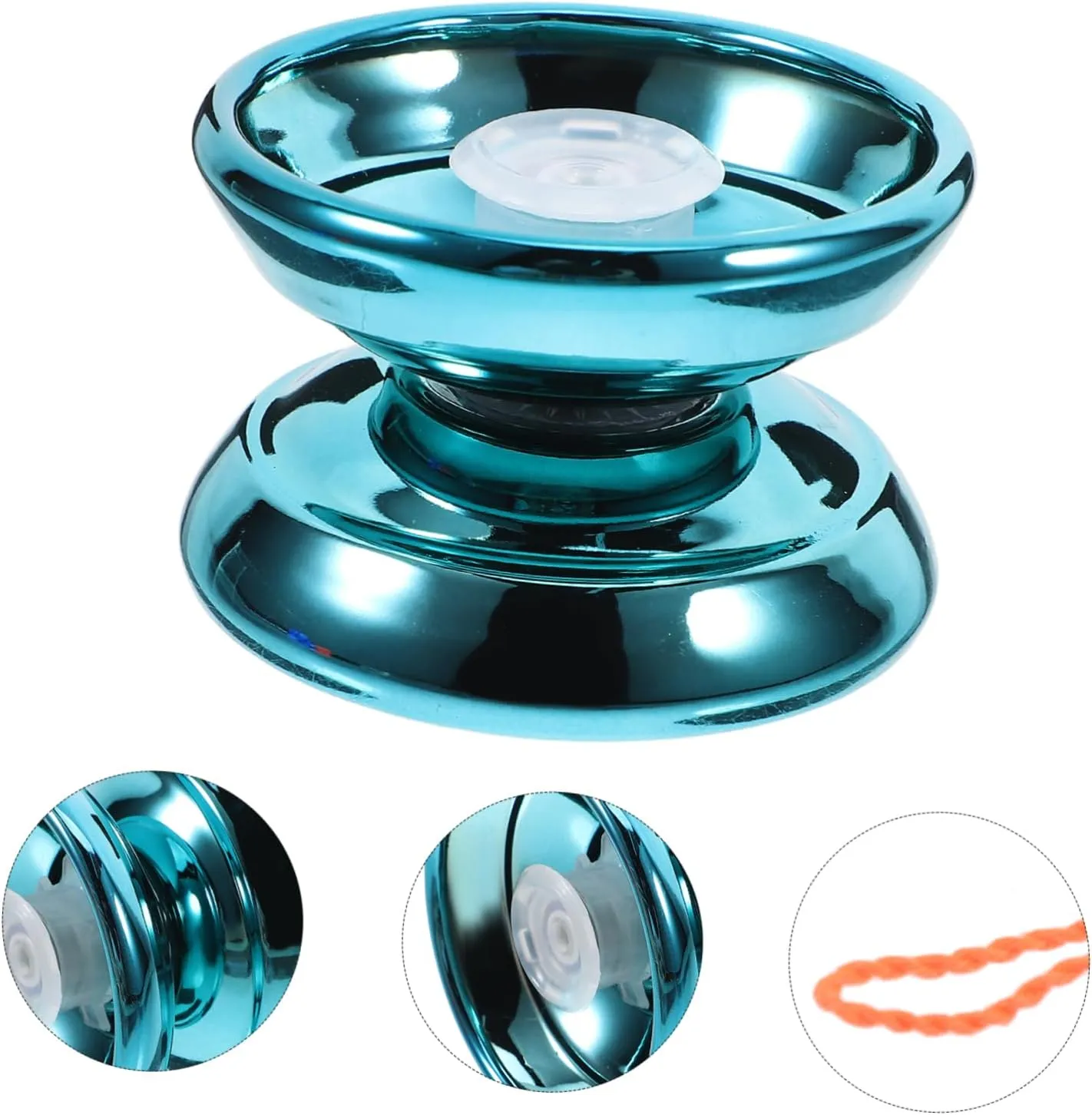 ERINGOGO 5 Sets Yo-yo Outside Toys Ball Toy Outdoor Toy Unresponsive Yoyo Professional Plaything Beginner Yoyo Balls Professional Unresponsive Yoyo Ball Yoyo Toys Aluminum Alloy