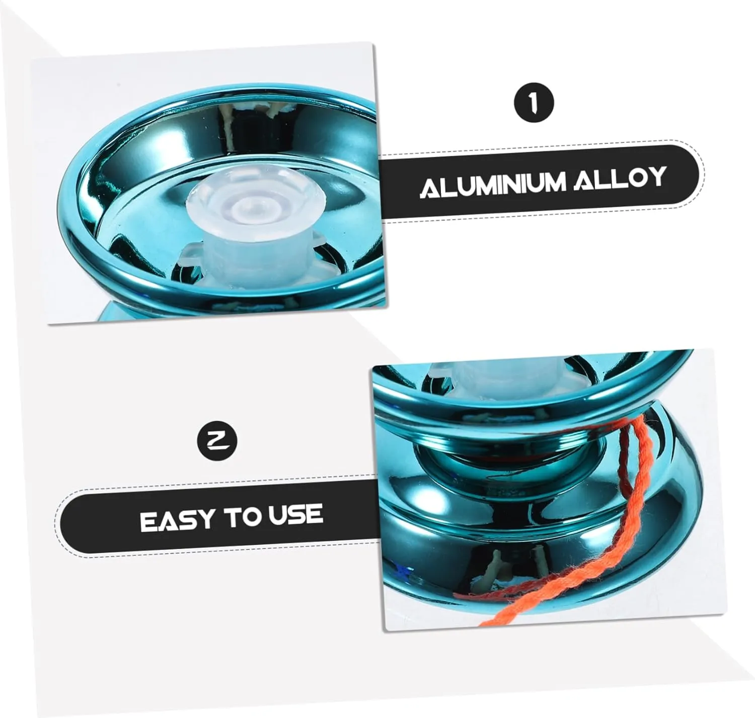 ERINGOGO 5 Sets Yo-yo Outside Toys Ball Toy Outdoor Toy Unresponsive Yoyo Professional Plaything Beginner Yoyo Balls Professional Unresponsive Yoyo Ball Yoyo Toys Aluminum Alloy