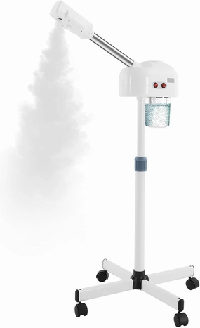 Facial Steamer with Hot Mist Function, Can Use at Home and Beauty Salon, Extract Blackheads, Rejuvenate and Humidifier Hydrate Your Face Skin for Youthful Complexion.