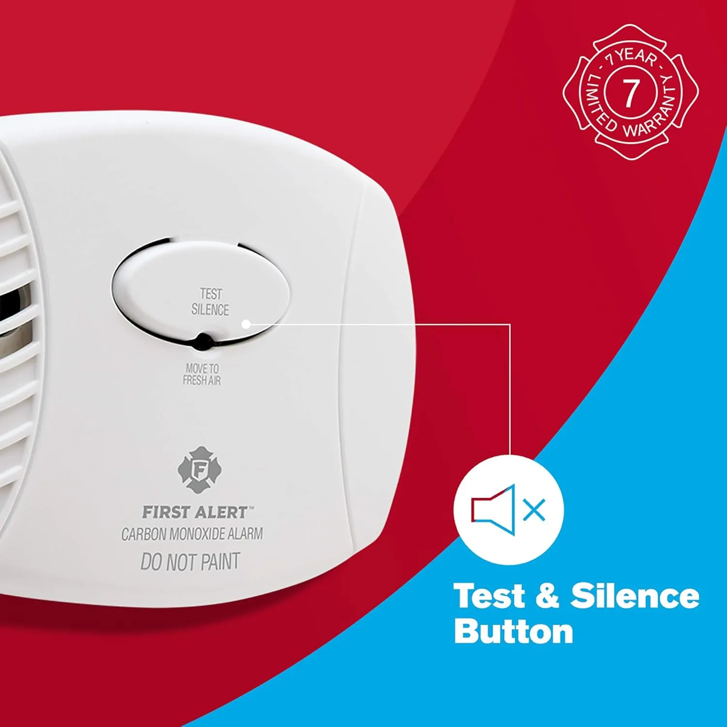 FIRST ALERT Plug-In Carbon Monoxide Detector with Battery Backup, (Pack of 3), CO605