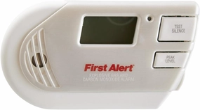 FIRST ALERT Combination Explosive Gas and Carbon Monoxide Alarm with Backlit Digital Display, GCO1CN