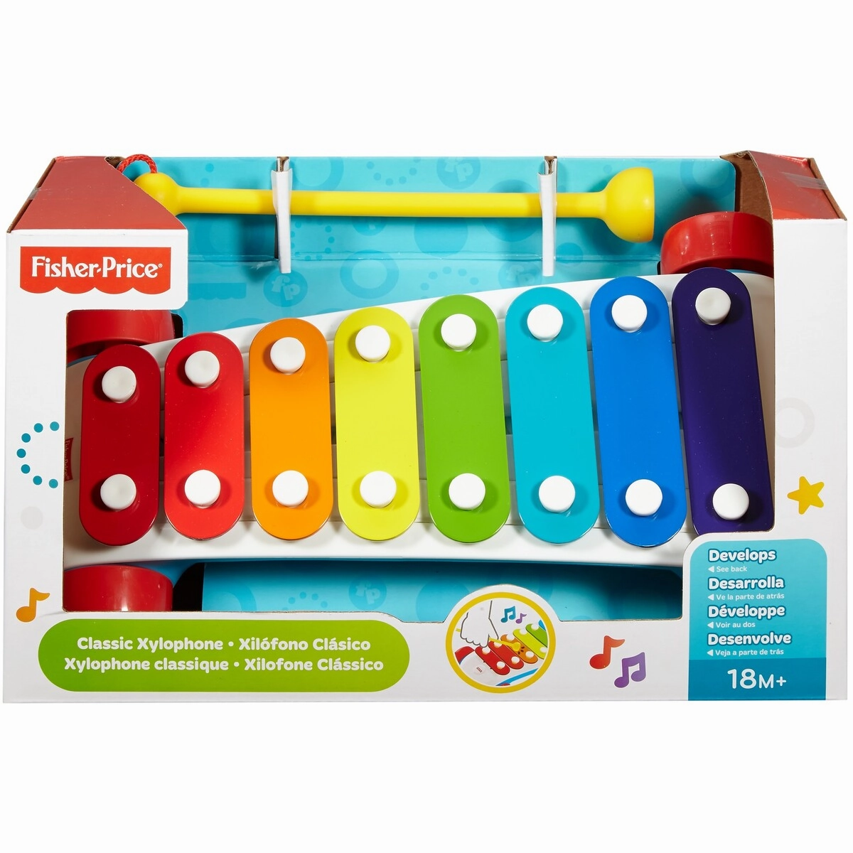 Fisher-Price Classic Xylophone / 8 Colorful Keys