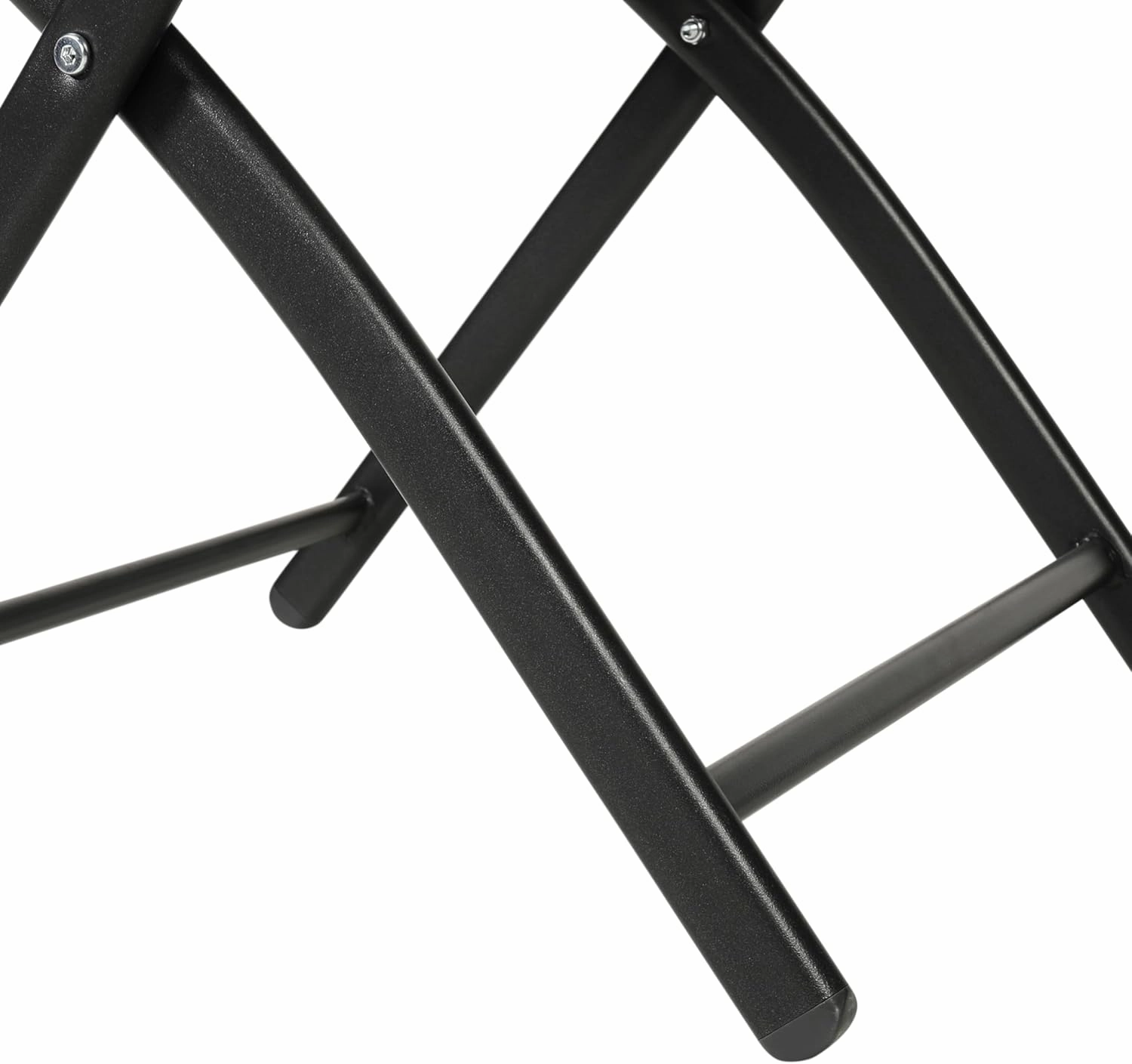 Flash Furniture Brazos Commercial Indoor-Outdoor Folding Chairs, Flex Comfort Backs/Seats, Metal Frames, Portable Lightweight Foldable Design, Set of 2, Red/Black