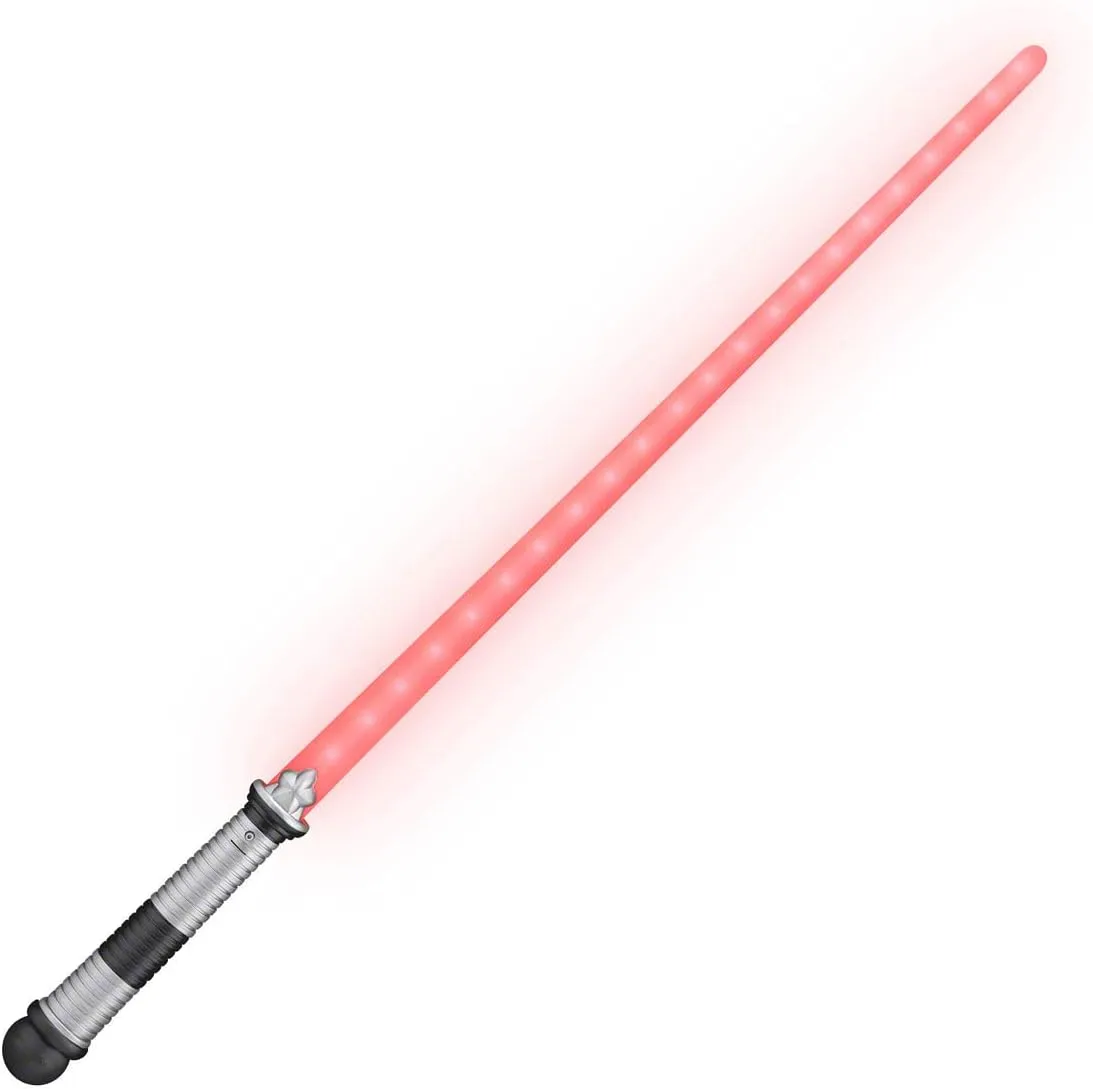 FlashingBlinkyLights Red LED Light Up Sabers Space Swords (2-Pack) Toys