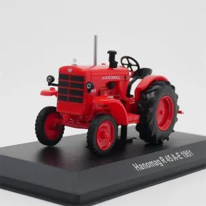 FloZ for IXO for Hanomag R 45 A-E 1951 red Farm Tractor 1：43 Truck Pre-Built Model