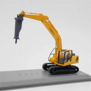 FloZ for IXO for Komatsu for PC210 Crawler Excavator Ground Crusher 1:72 Truck Pre-Built Model