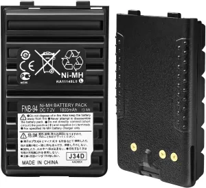 FNB-83 FNB-V94 Battery FNB-V57 [ Upgraded ] for YAESU Vertex Radio FNB-64 FT-60 FT60 FT-60R VX-150 VX-160 VX-170 VX-180 VX-410 VX-420 for Horizon HX270 HX270S HX370S Battery