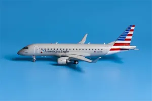 for GeminiJets for American Eagle ERJ-175 N233NN 1/200 DIECAST Aircraft Pre-Built Model