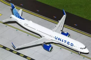 for GeminiJets for United Airlines for Airbus A321 NEO N44501 1:200 Aircraft Pre-Built Model