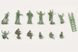 for Herpa Air Force Men Figures Soilders 1:200 Soldiers Pre-Built Model