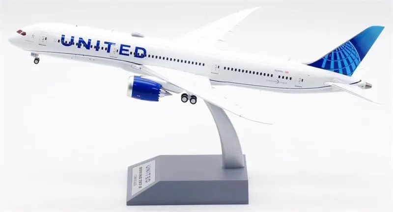 for Inflight for United Airlines for Boeing B787-9 N29981 1:200 Aircraft Pre-Built Model