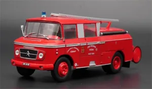 for IXO France for Citroen 46 for CD for Heuilez Fire Truck 1:43 Truck Pre-Built Model