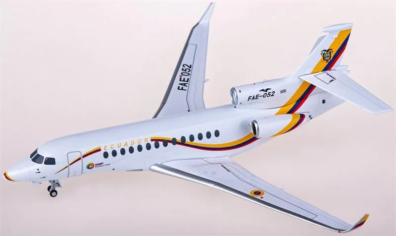 for NG Models for Ecuadorian Air Force for Dassault for Falcon 7X FAE-052 1:200 Airplane Pre-Built Model