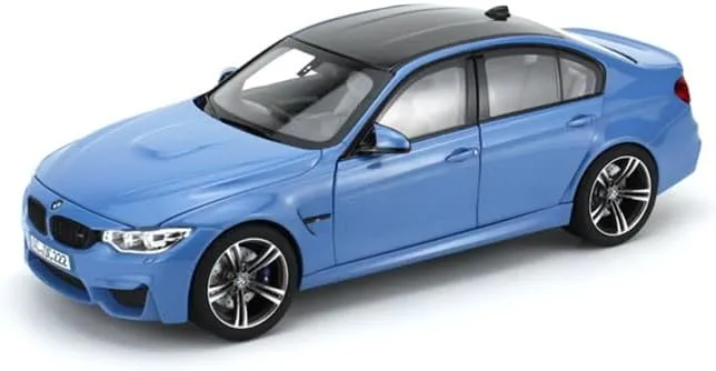 for NOREV for BMW for M3 for F80 Blue 1:18 car Pre-Built Model