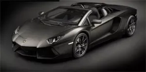 for Pocher for Lamborghini for Aventador for LP700-4 Roadster for Nero Nemesis 1:8 Car Pre-Built Model