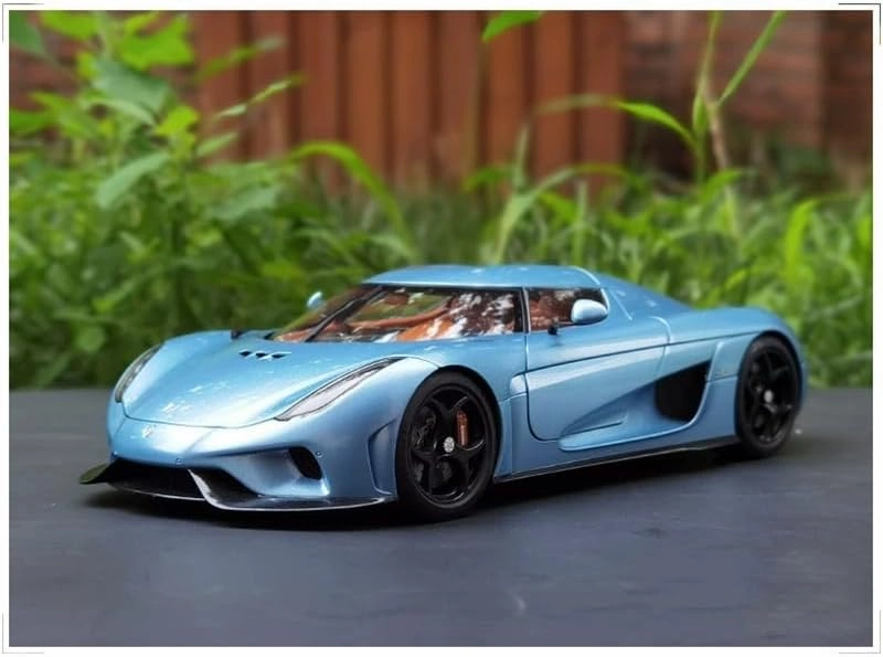 for AUTOART for Koenigsegg for REGERA Car Blue 1:18 Truck Pre-Built Model