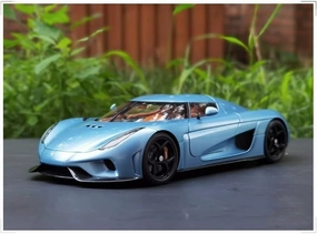 for AUTOART for Koenigsegg for REGERA Car Blue 1:18 Truck Pre-Built Model
