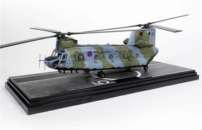 for FOV British Royal Air Force for Boeing HC Mk l Chinook Double-Rotor Heavy Transport Helicopter 1/72 Aircraft Pre-Built Model