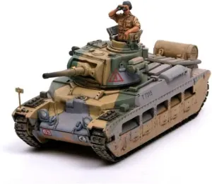 Forces of Valor UK Infantry Tank MK.II Matilda 7TH Armoured Division, EL ALAMEIN 1942 Limited Edition 1/32 DIECAST Tank Pre-Built Model