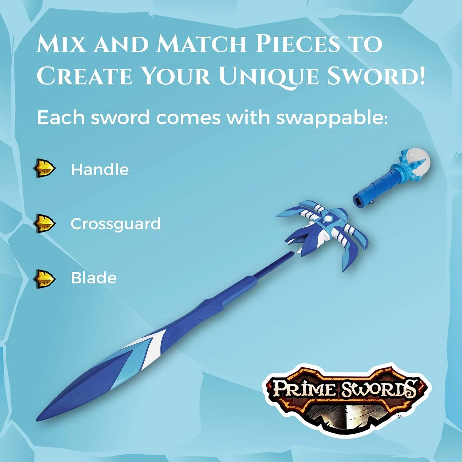 Formidable Toys - 32" Foam Swords for Kids - Mix & Match Designs - Pretend Play & Knight Toys - Fun Foam Weapons for Adults & Kids