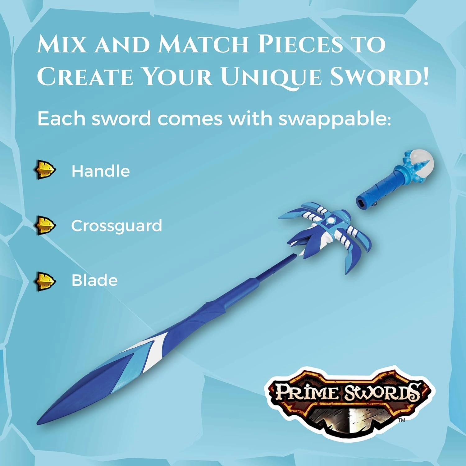 Formidable Toys - 32" Foam Swords for Kids - Mix & Match Designs - Pretend Play & Knight Toys - Fun Foam Weapons for Adults & Kids