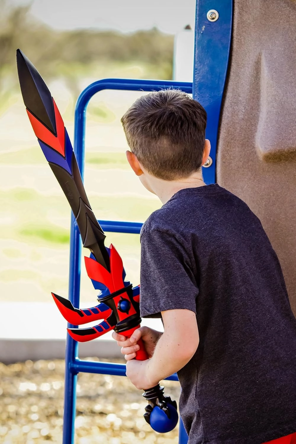 Formidable Toys - 32" Foam Swords for Kids - Mix & Match Designs - Pretend Play & Knight Toys - Fun Foam Weapons for Adults & Kids